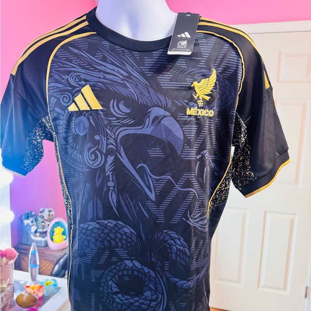 Mexico Black and Gold Jersey
